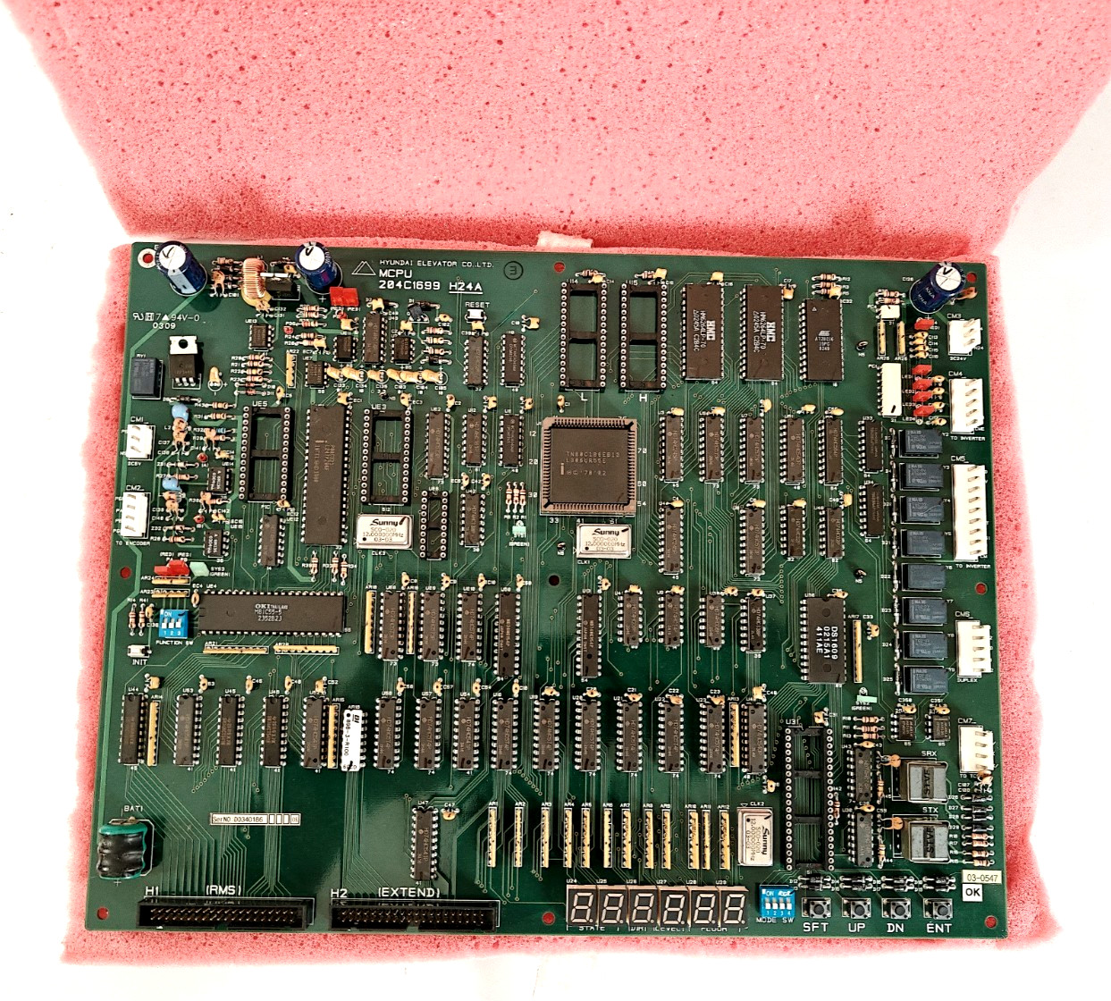 HYUNDAI MCPU 204C1699 H25A PCB CARD