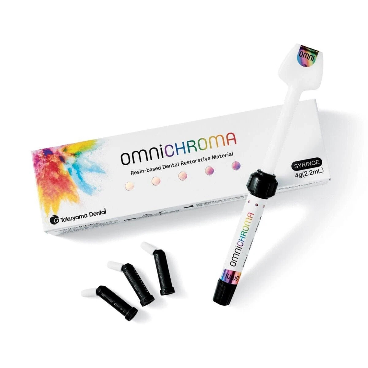 2 X OFFERTokuyama Omnichroma 1 Shade Resin Based Restorative Composite 4gm Syr