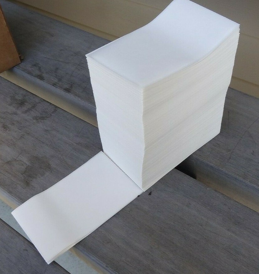 6000 /Pack ~ 3″ x 5″ Direct Thermal DC Labels – Blank ~ 34-8710-1298-4