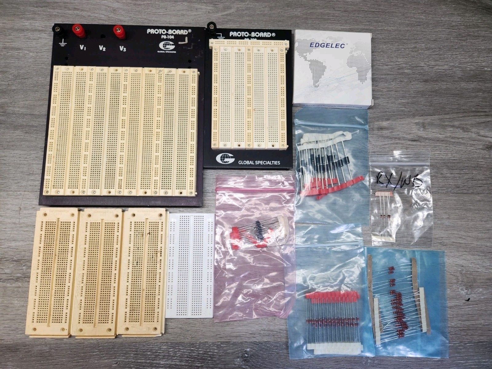 Global Specialties Proto-Board breadboard PB-104 PB-102 EXP-300