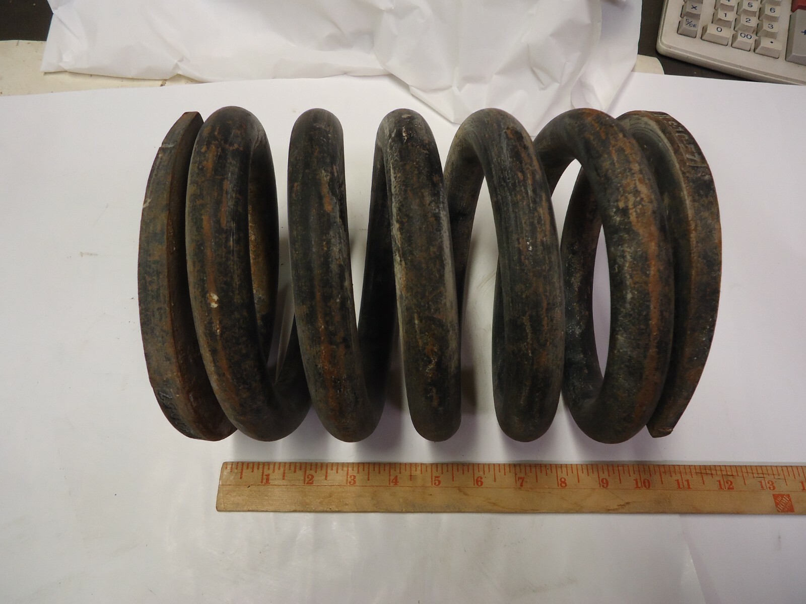 LINK BELT COIL SPRING US-10-57 ALLIS CHALMERS 6-1/2″-1″ COILS 6-3/4″ OD X 9-1/4