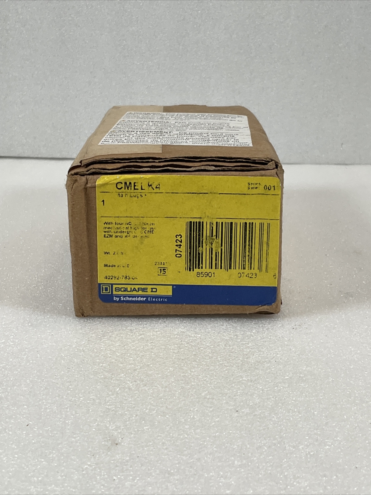 SQUARE D CMELK4 Lug Kit NEW IN BOX SHIPS SAME DAY