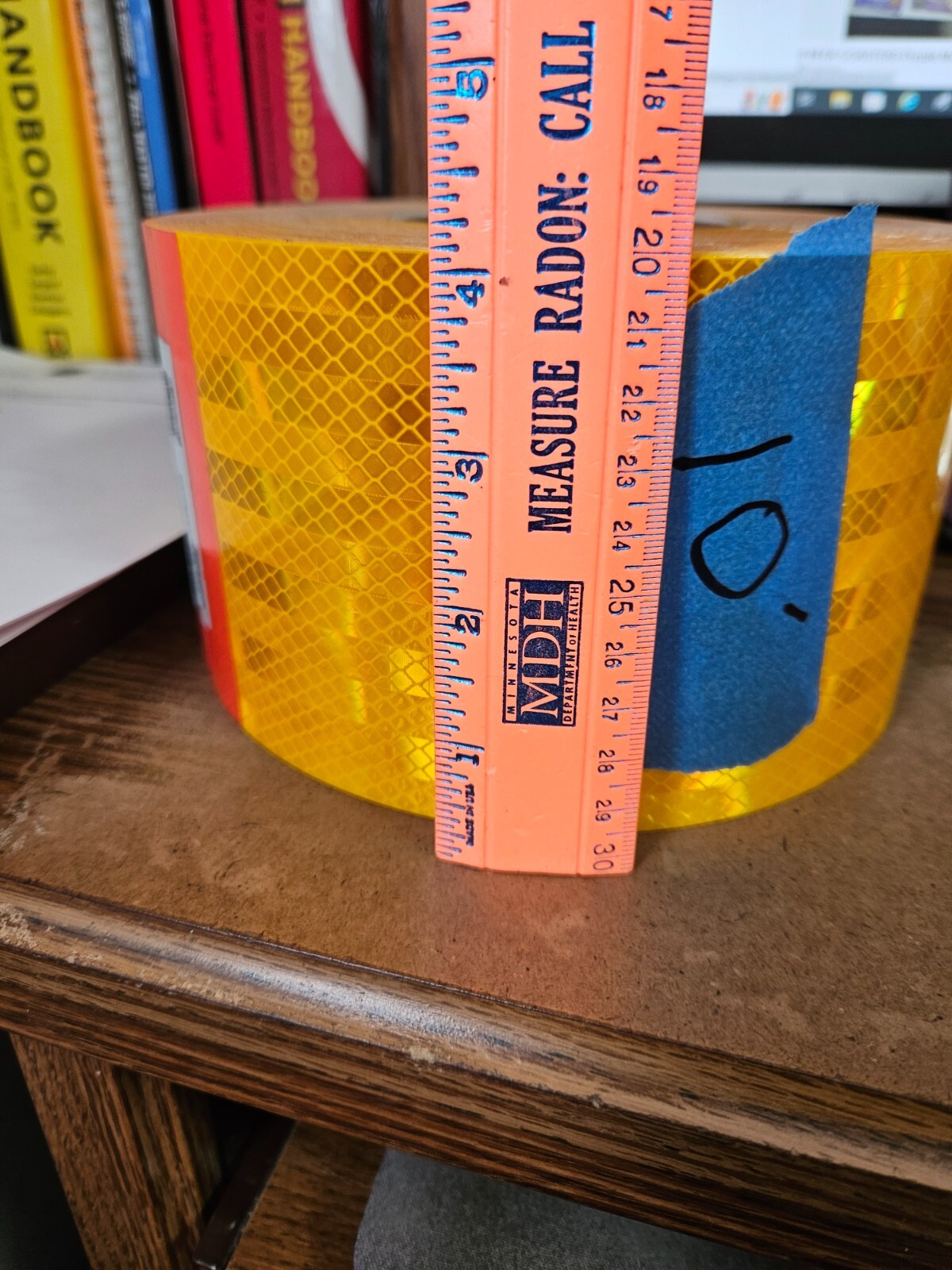 3M Conspicuity Reflective Tape Yellow 4 in. x 10 feet. 983-21ES series