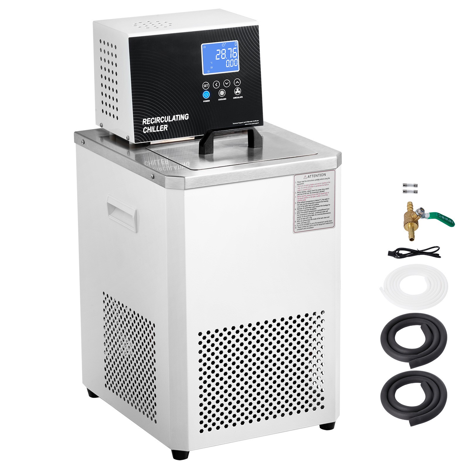 Uimoso 6L Laboratory Recirculating Chiller with Temperature Range 23°F-212°F