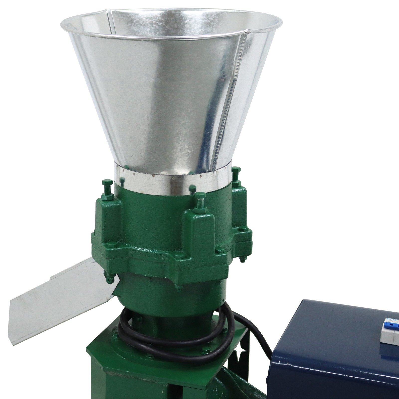 6mm Farm Animal Feed Pellet Mill Machine 4Rollers Powered Feed Pelletizer 220V