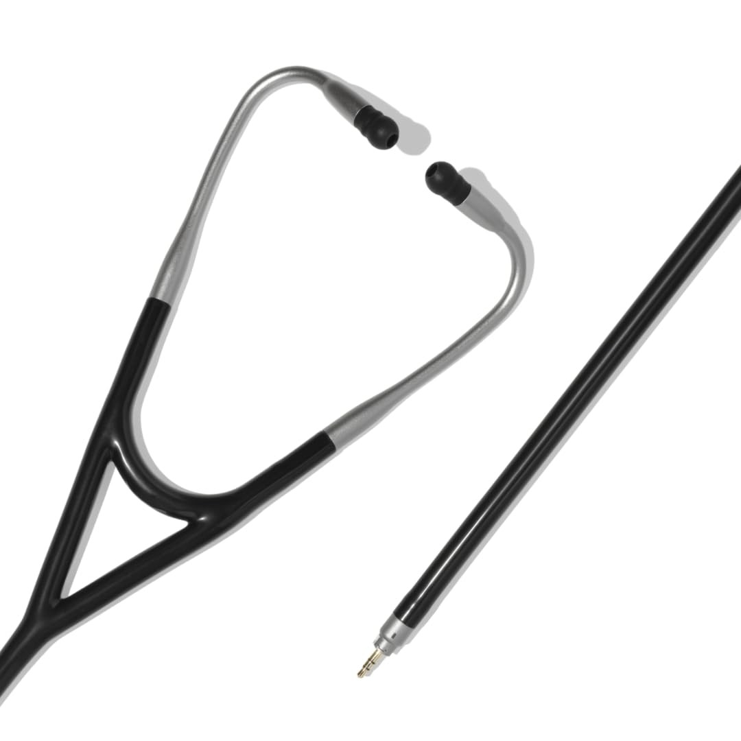 Eko CORE 500™ Digital Stethoscope Earpiece – Silver