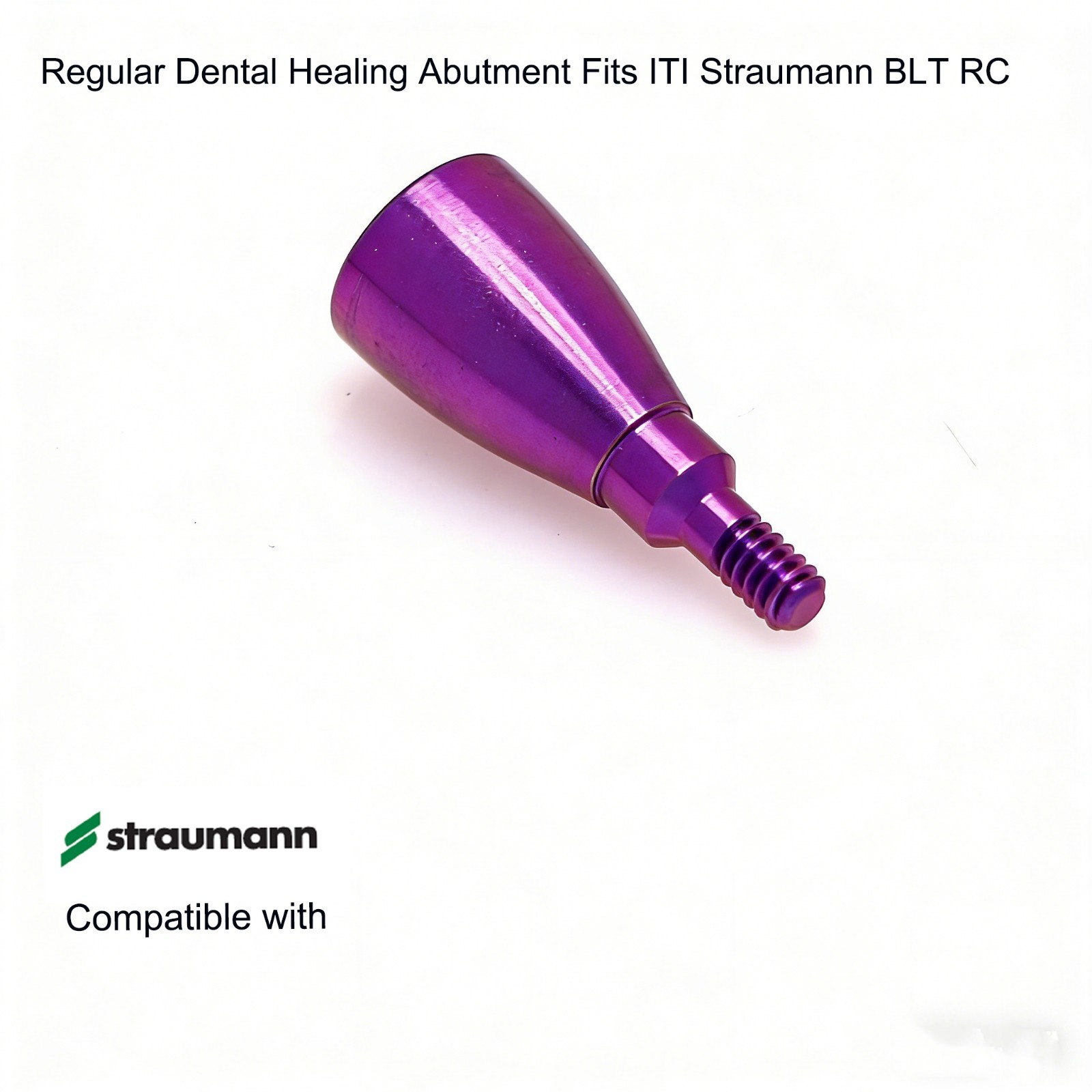 5Pcs Regular Dental Healing Abutment Fits ITI Straumann BLT RC 4.5/5.0/6.0/6.5mm
