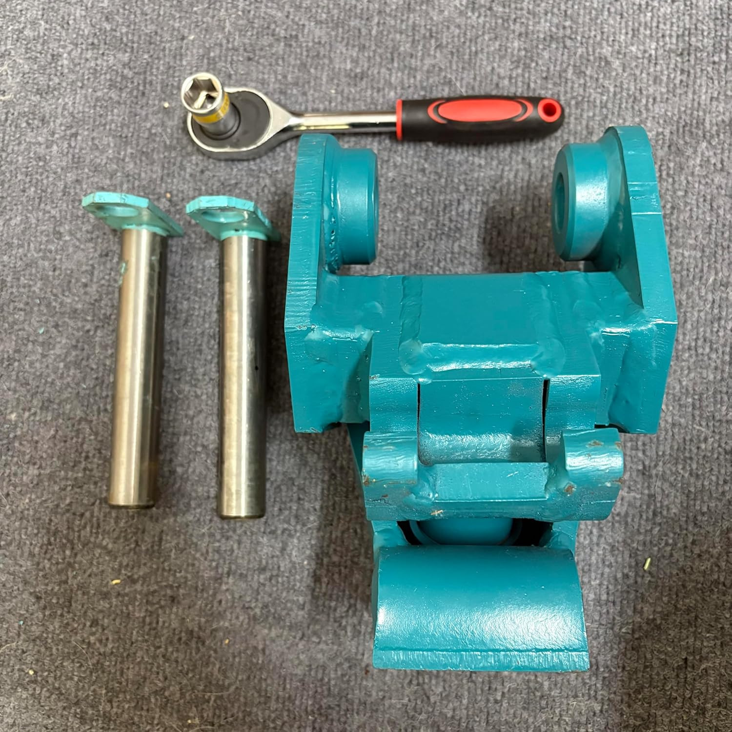 Quick Hitch Coupler for 0.8-3 Ton Mini Excavator fits Caterpillar/Bobcat/Kubota