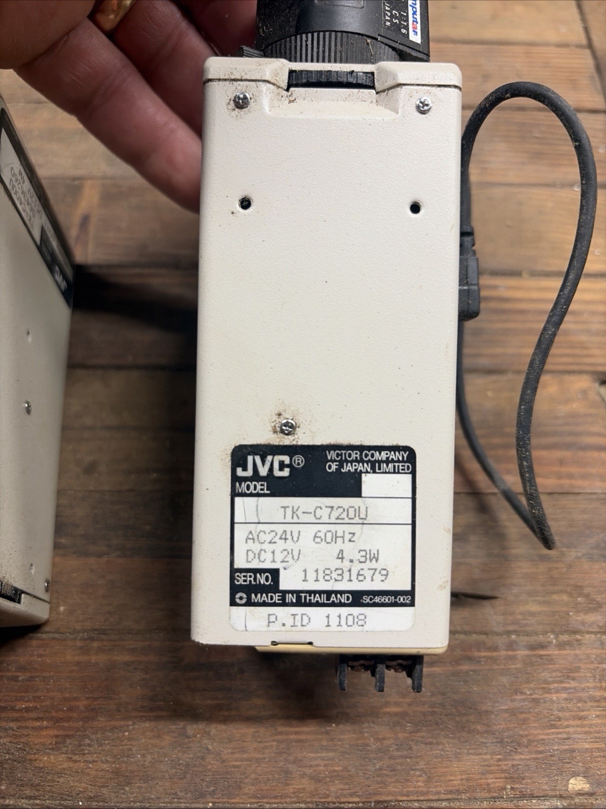 Jvc tk-c720U Tk-c400U color video camera UNTESTED – 2 Cameras – Free Ship