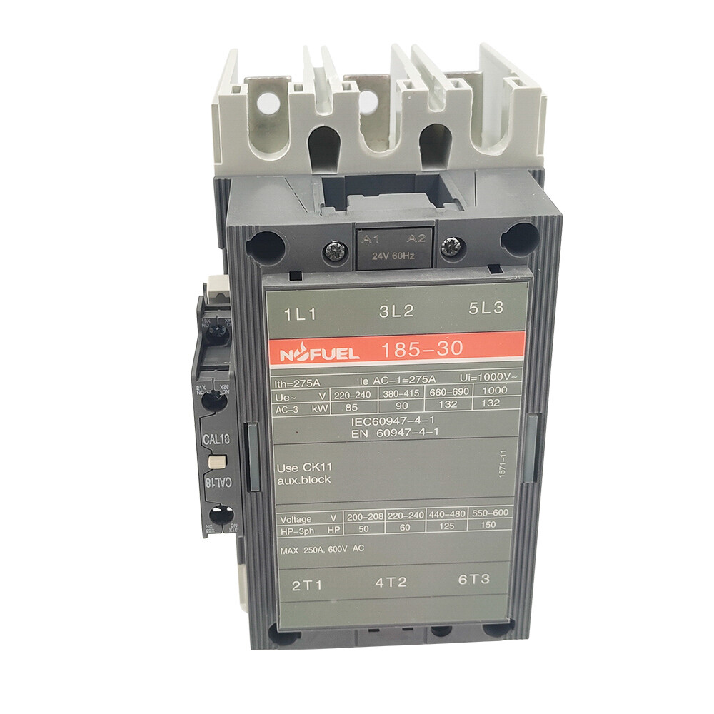 A185-30 Contactor 24V coil 185A 1NO1NC replace Contactor A185-30-11-81 3P AC