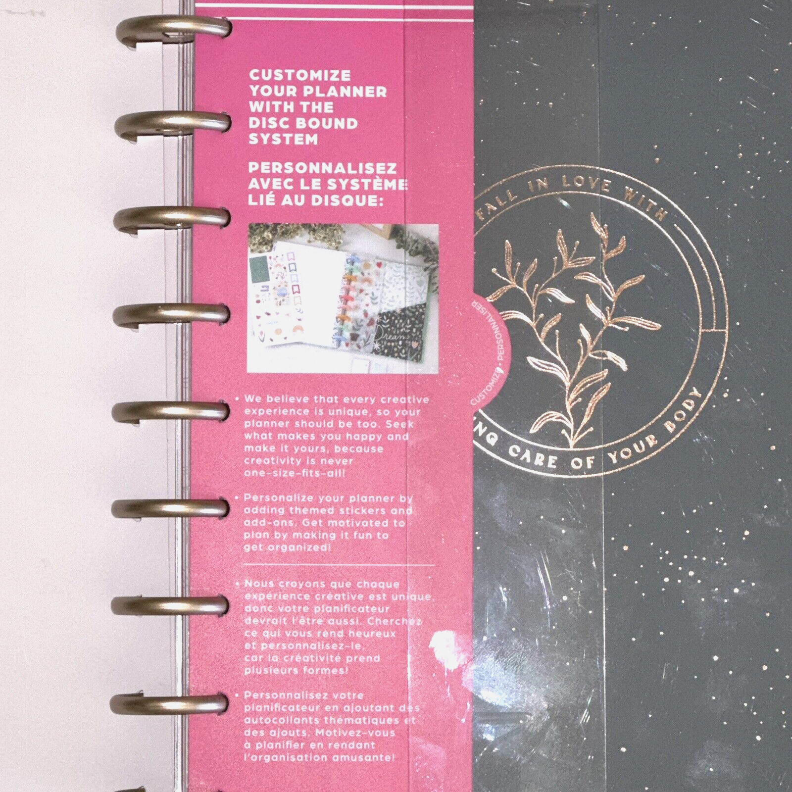 Happy Planner Classic 18-Month Heal From Within July 23 – Dec 24 Wellness Layout