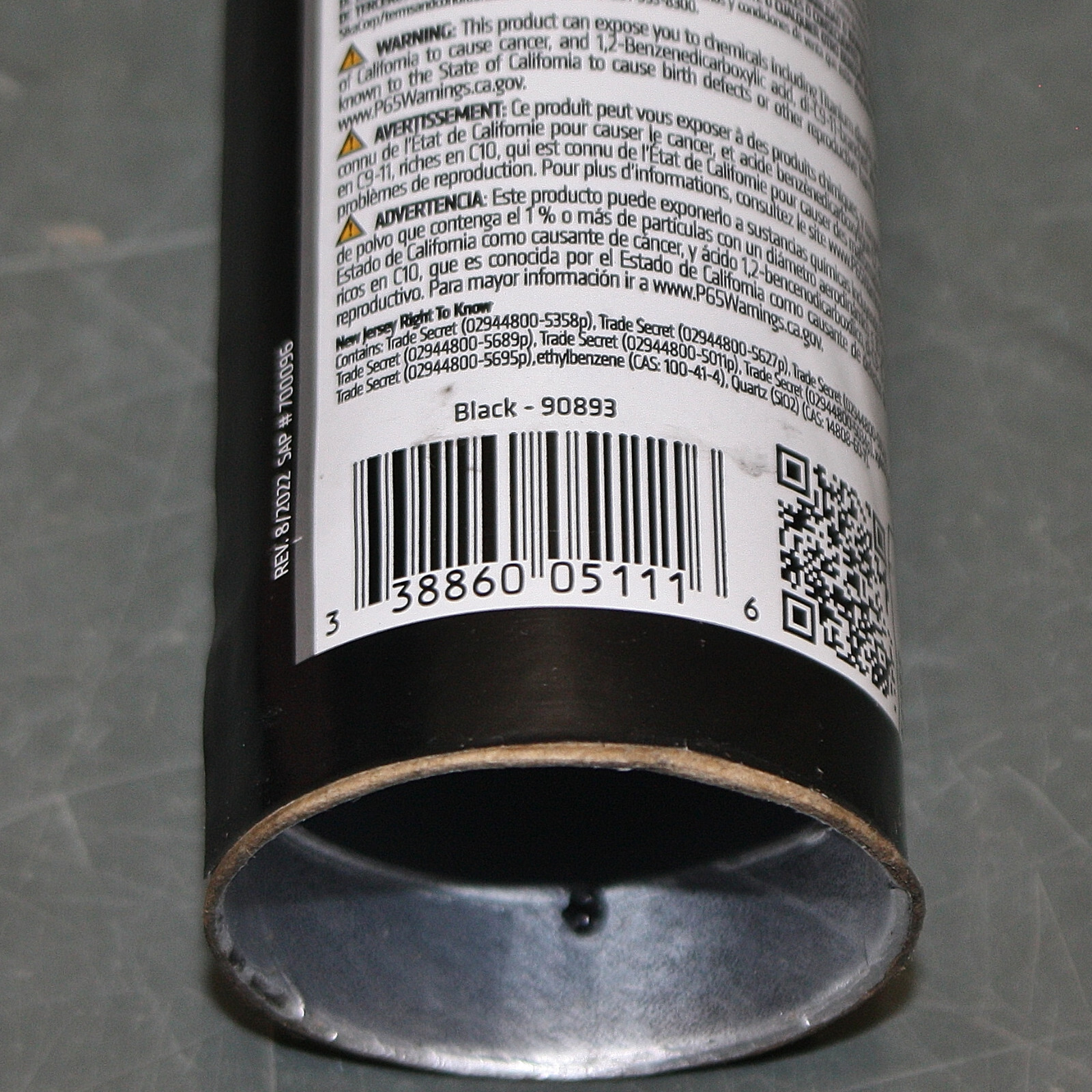 (12) Sika Black Polyurethane Sealant Adhesive 221, 10.1 oz Cartridge, EXP 3/2025