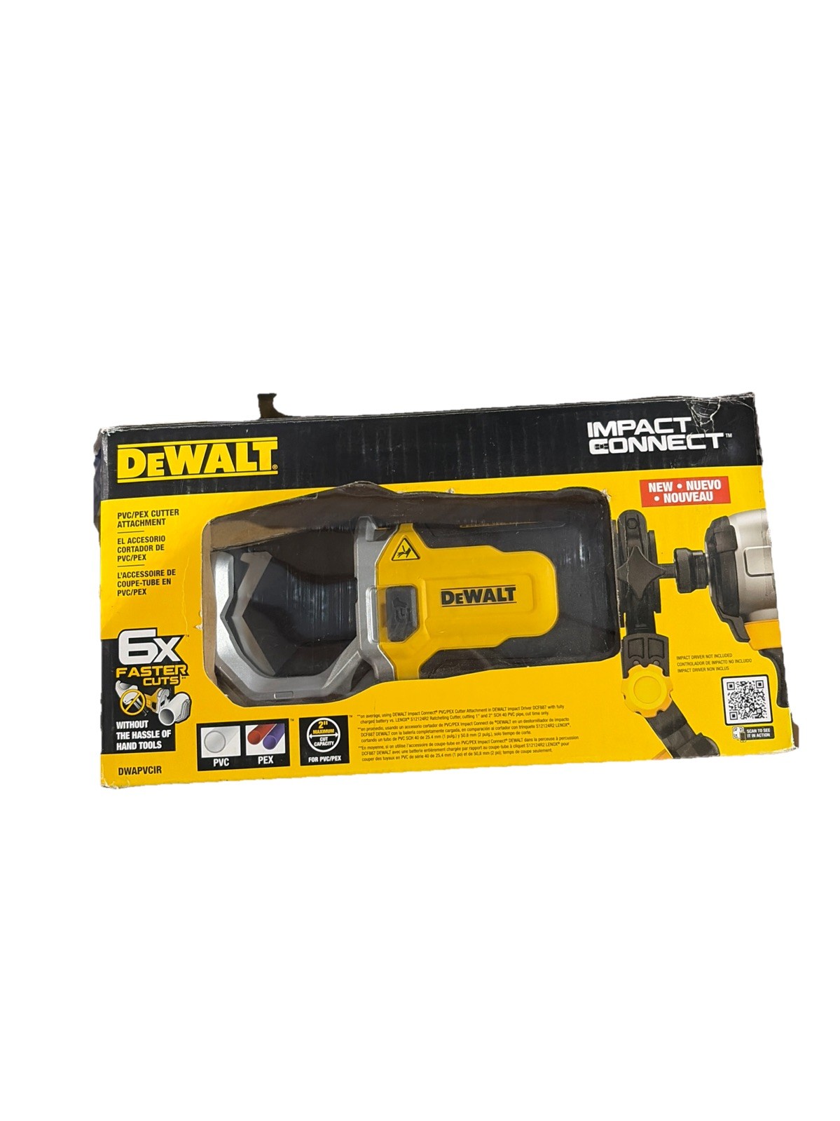 DEWALT Impact Connect Copper Tubing Cutter Attachment