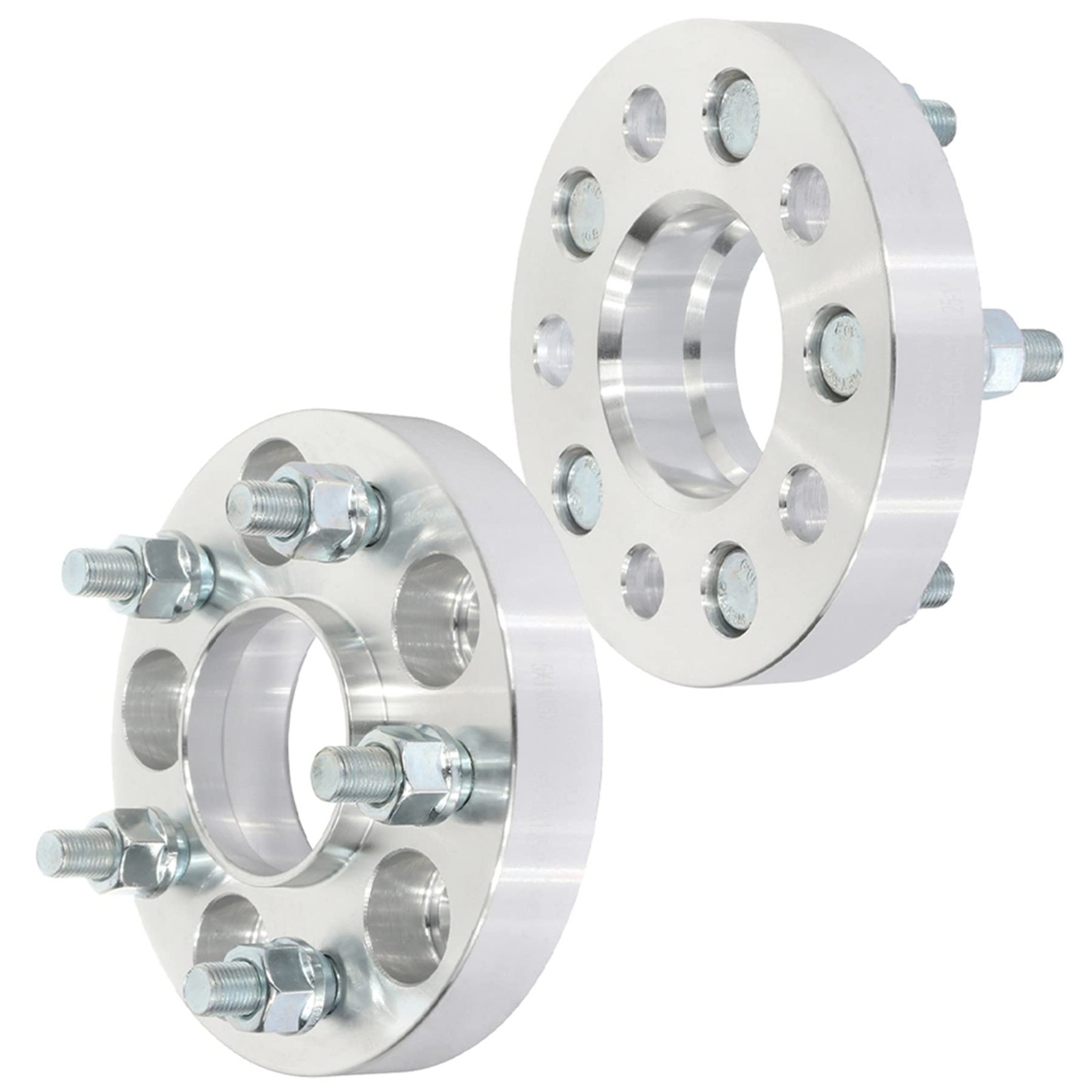 2x 1 Inch 5×110 Wheel Spacers 12×1.25 Studs 65.1mm Hub Bore for Dart Cherokee