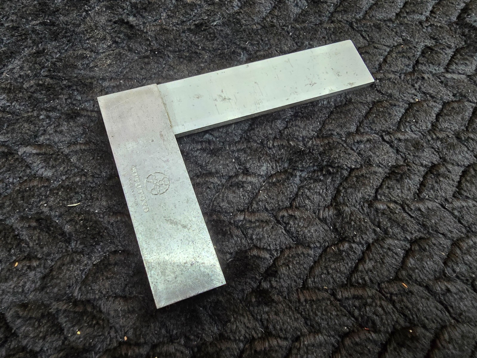 Vintage MITUTOYO 3″ PRECISION Machinist STEEL SQUARE #916-401