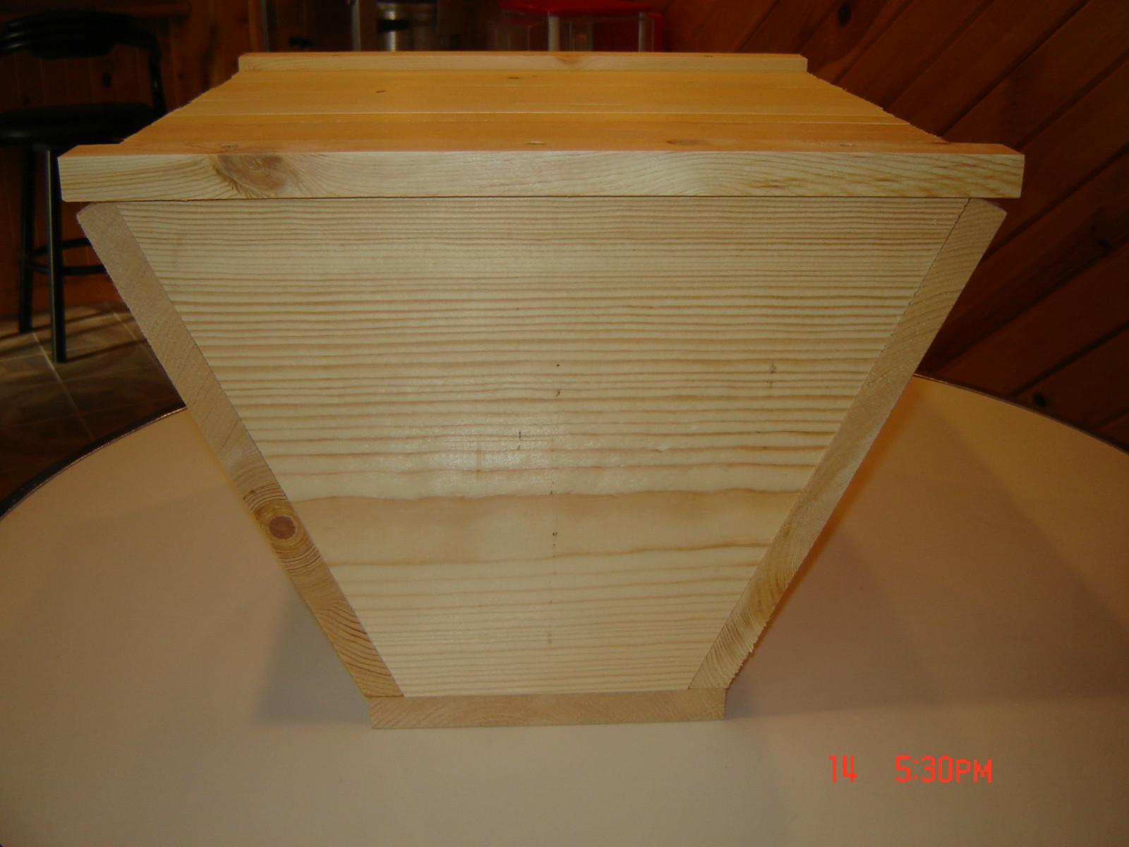 12 Top Bar Bee Hive with Roof 12 Top Bars Backyard Bee Keeping Hive