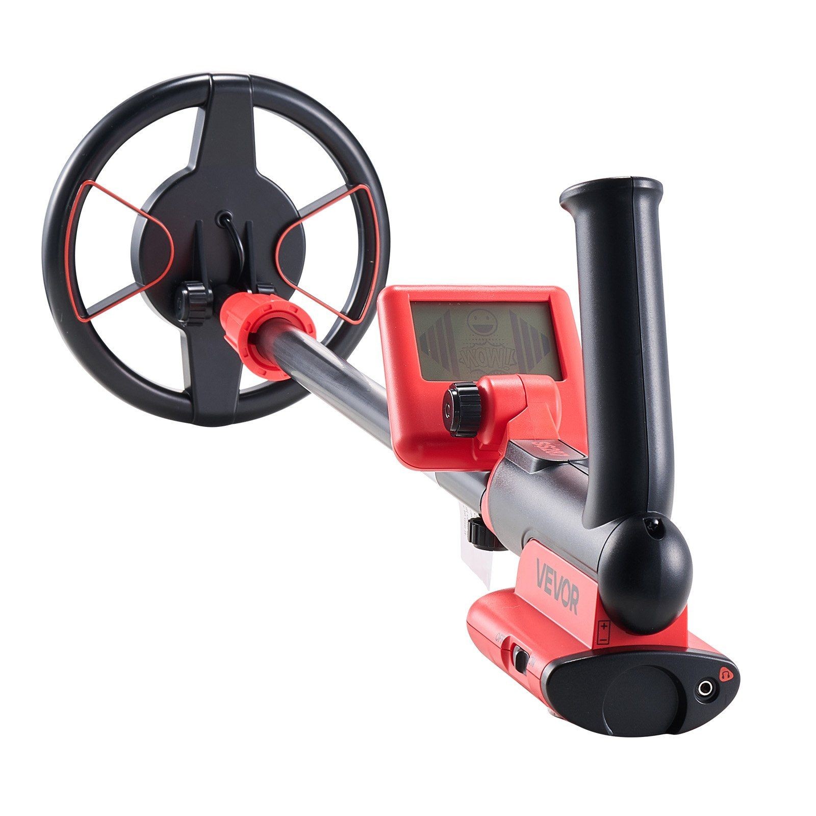 6″ High-Accuracy Metal Detector: LCD, 5.8kHz, IP68 Coil, Telescopic 22.8-33.8″