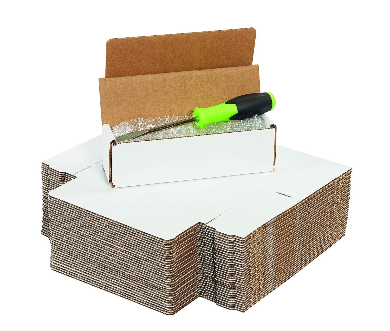 Lightweight 7″ x 4″ x 2″ Corrugated Mailers – Perfect for Safe Shipping 50-Pack