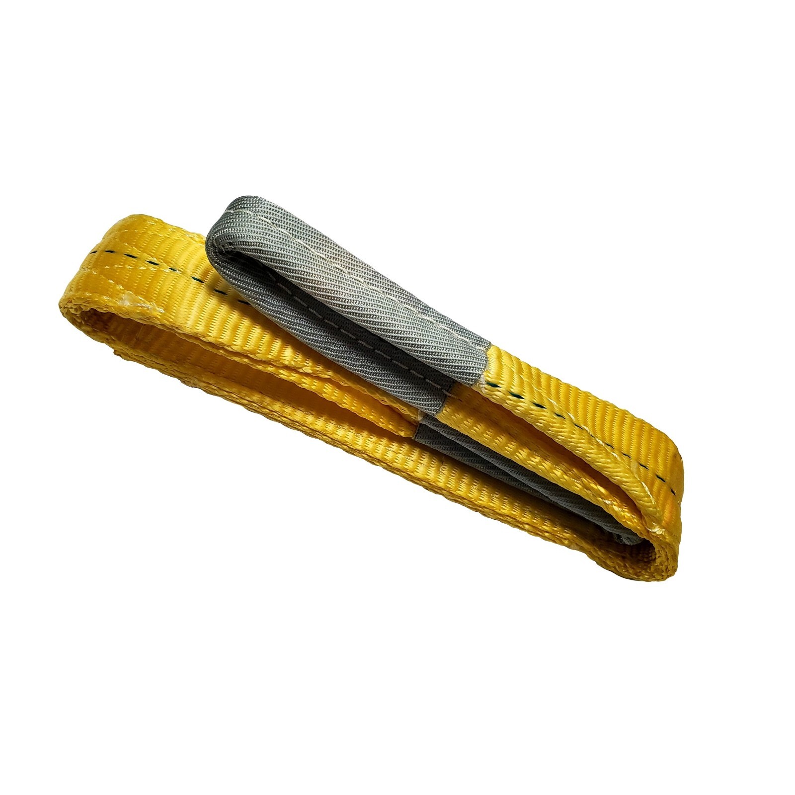 1 Pack Heavy Duty 2-Ply 2″ x 3ft Polyester Web Sling Lifting Strap WLL 6200 lbs