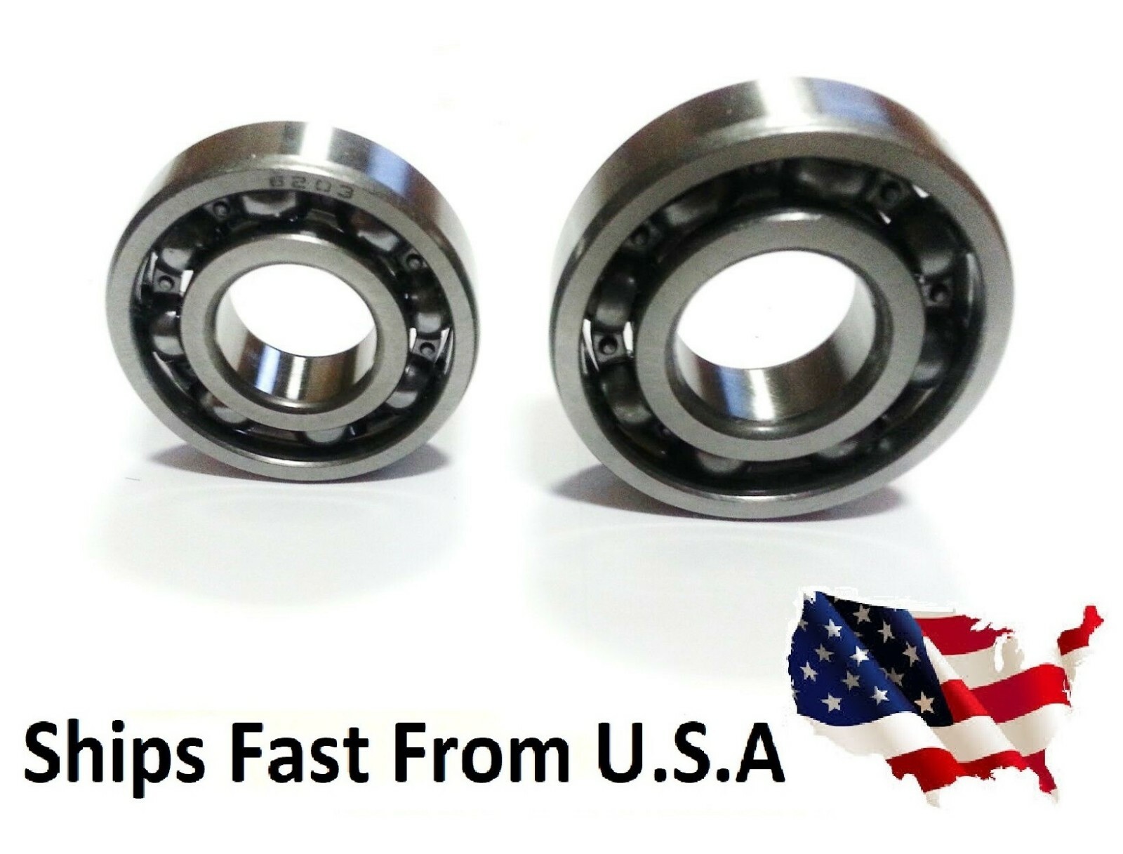 Crankshaft bearings set for Stihl TS510, TS700, TS760, TS800 050, 051, 075, 076