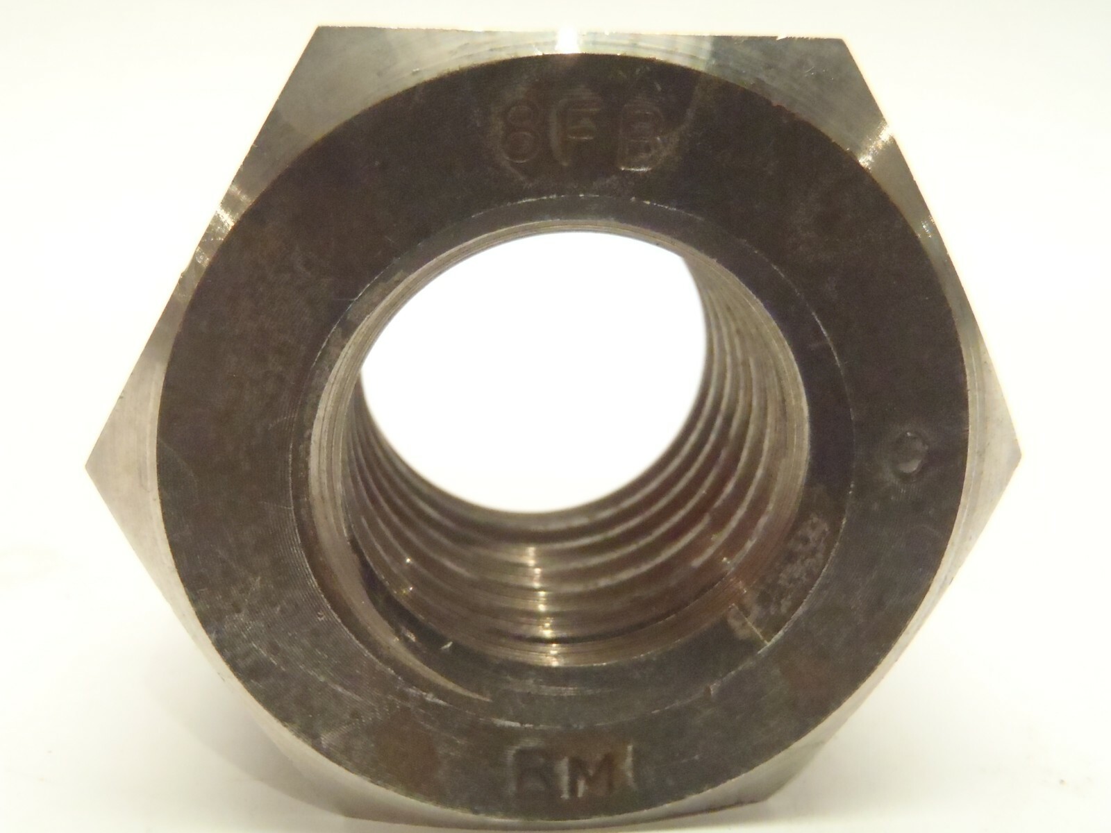 2-3/16″ x 1-3/8″ Inch Stainless Heavy Hex Nut UNC Threads 8FB C RMI