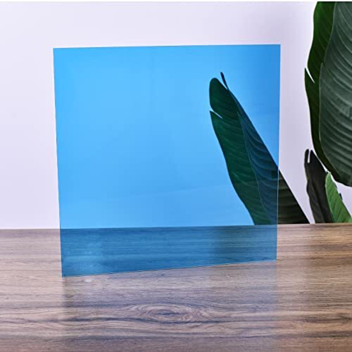 10 Pieces & 10 Colors 8″ x 8″ x 0.118″ Transparent Colored Cast Acrylic Sheet…