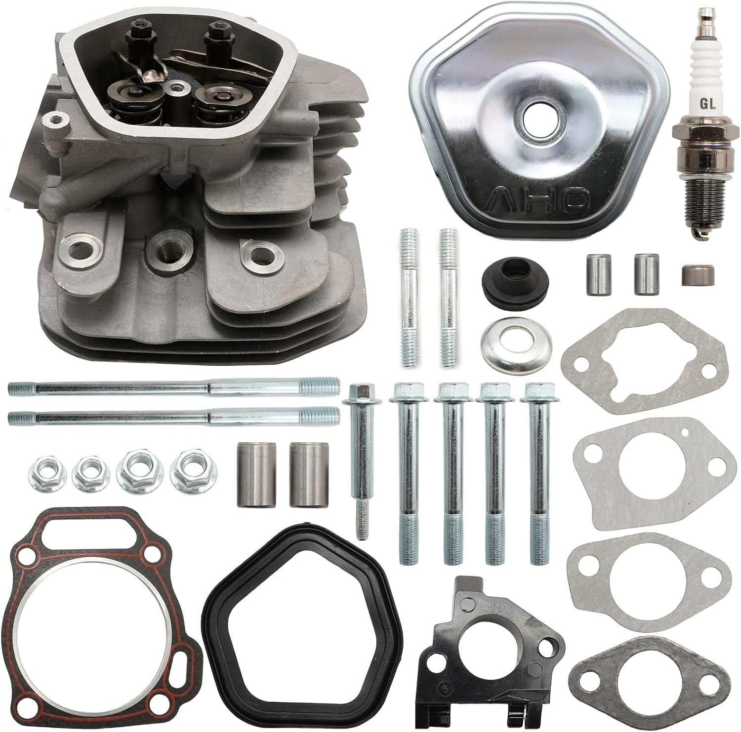 Assembled Cylinder Head Kit, Replacement for Predator 420cc Non Hemi Engine