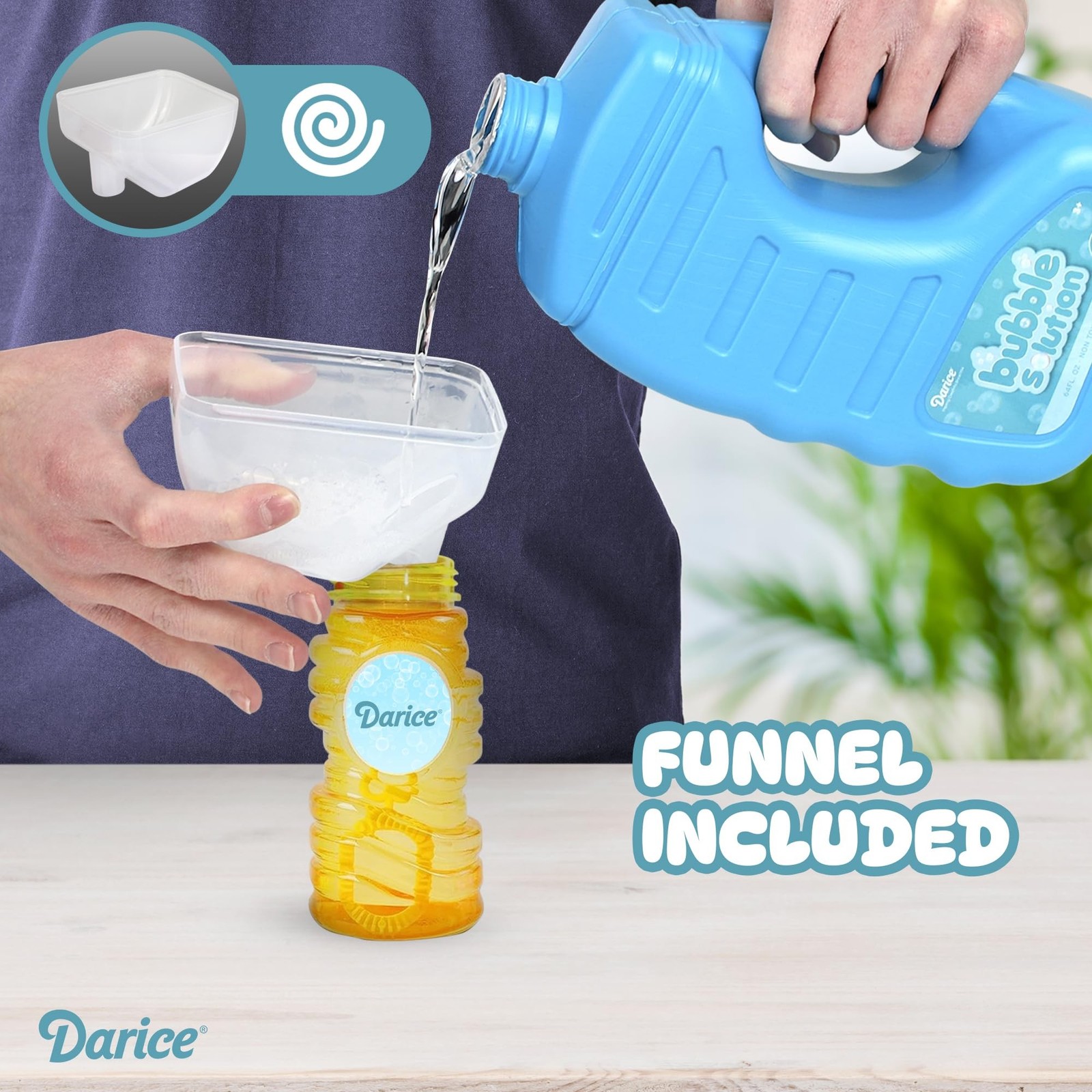 Darice Bubble Solution 4 Pack (256oz) Refill for Bubble Machines & Blowers – …