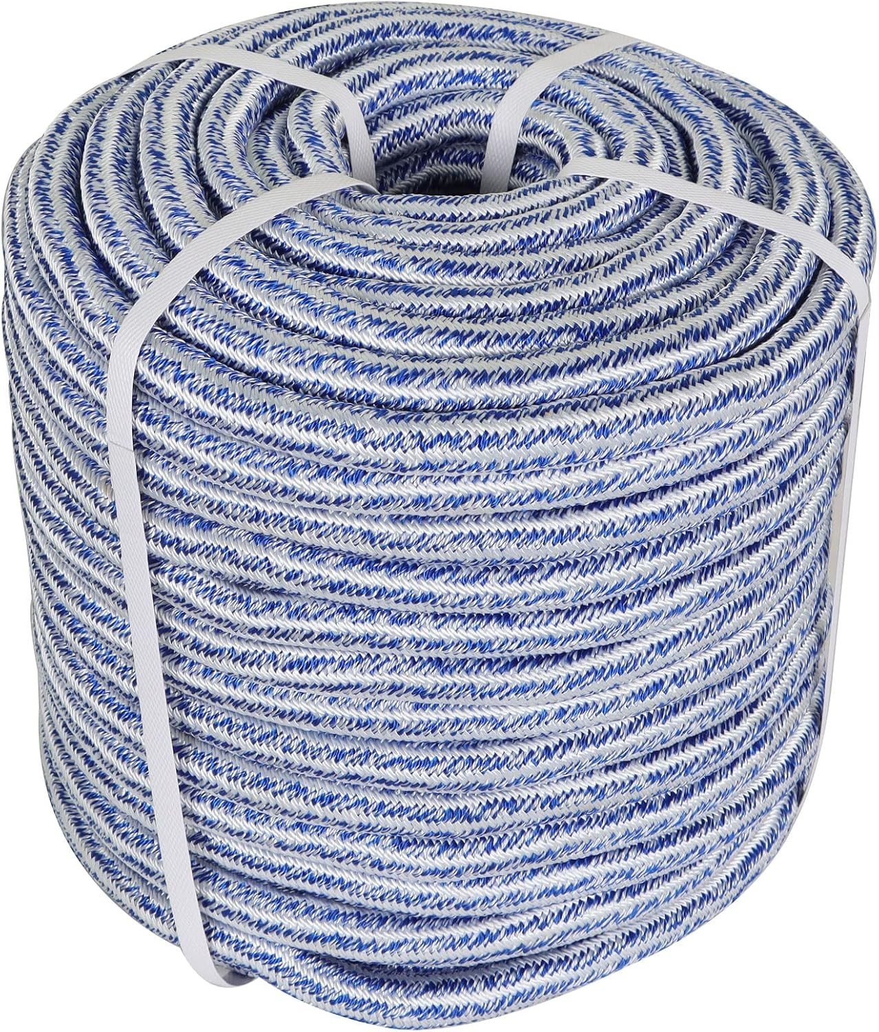 3/4 in X 200FT Arborist Bull Ropes, 24 Strand Tree Rope, High Strength Polyester