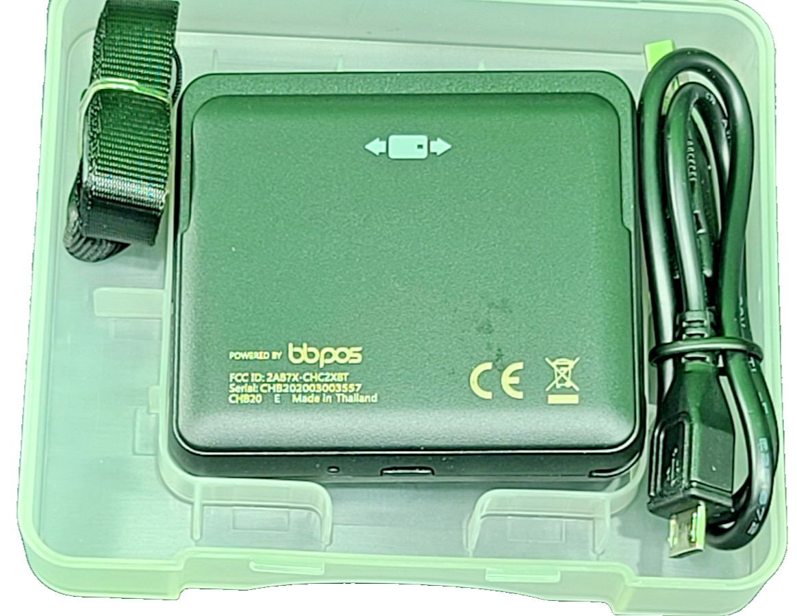 BBPOS Chipper 2X BT Bluetooth NFC Card Reader CHB20 New