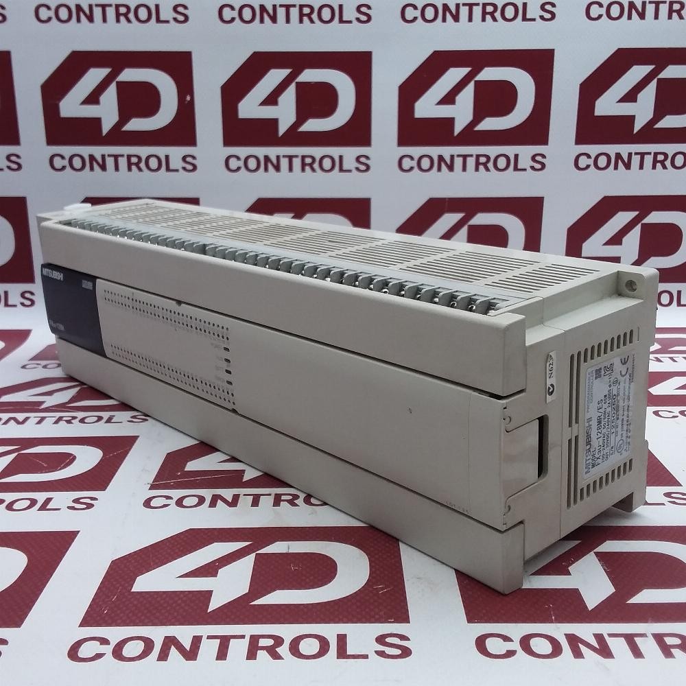 FX3U-128MR/ES | Mitsubishi | Base Unit, 100-240VAC, 64Ksteps, 65W, Used