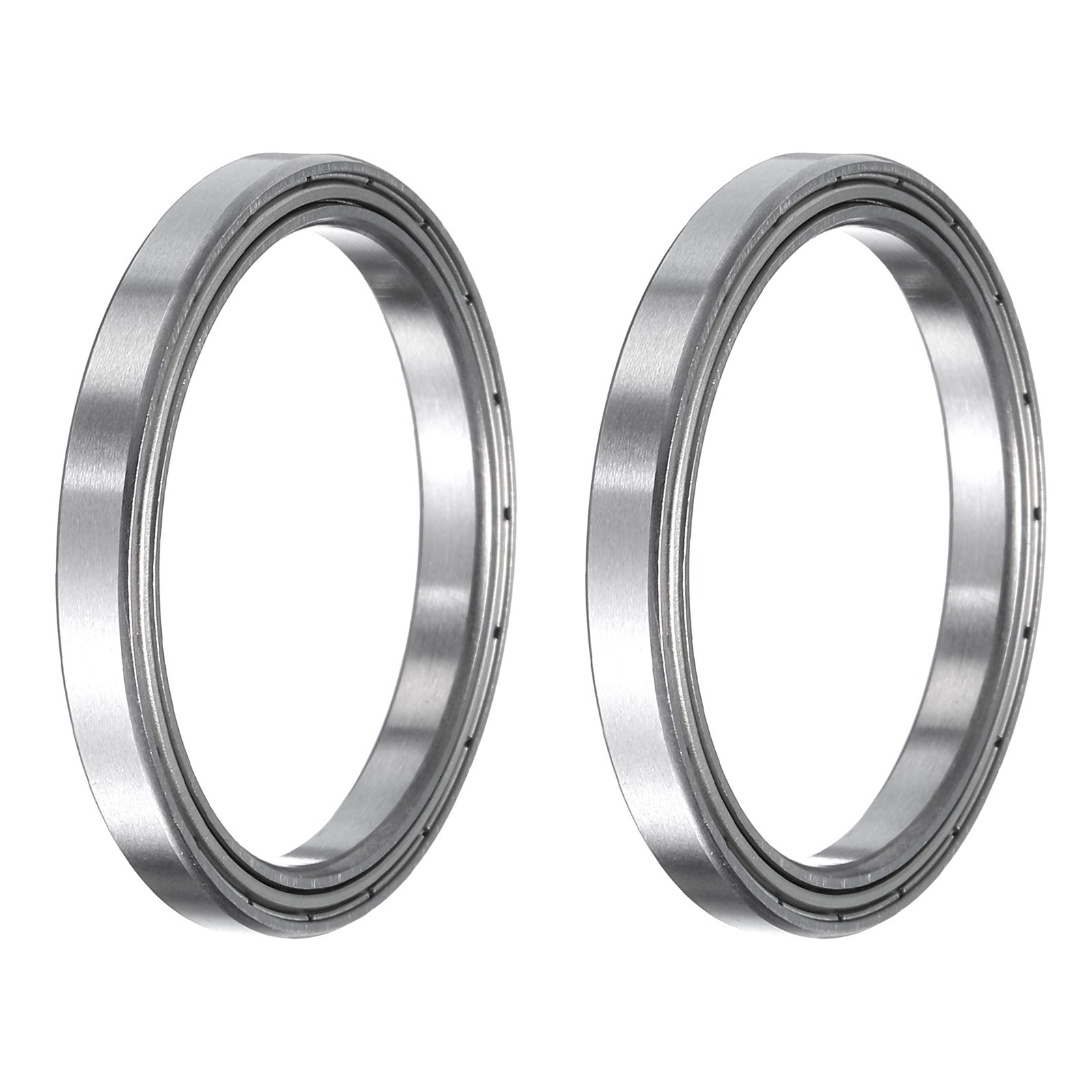 2pcs 6706ZZ Deep Groove Ball Bearings Chrome Steel Z2 Double Metal 30x 37x 4mm
