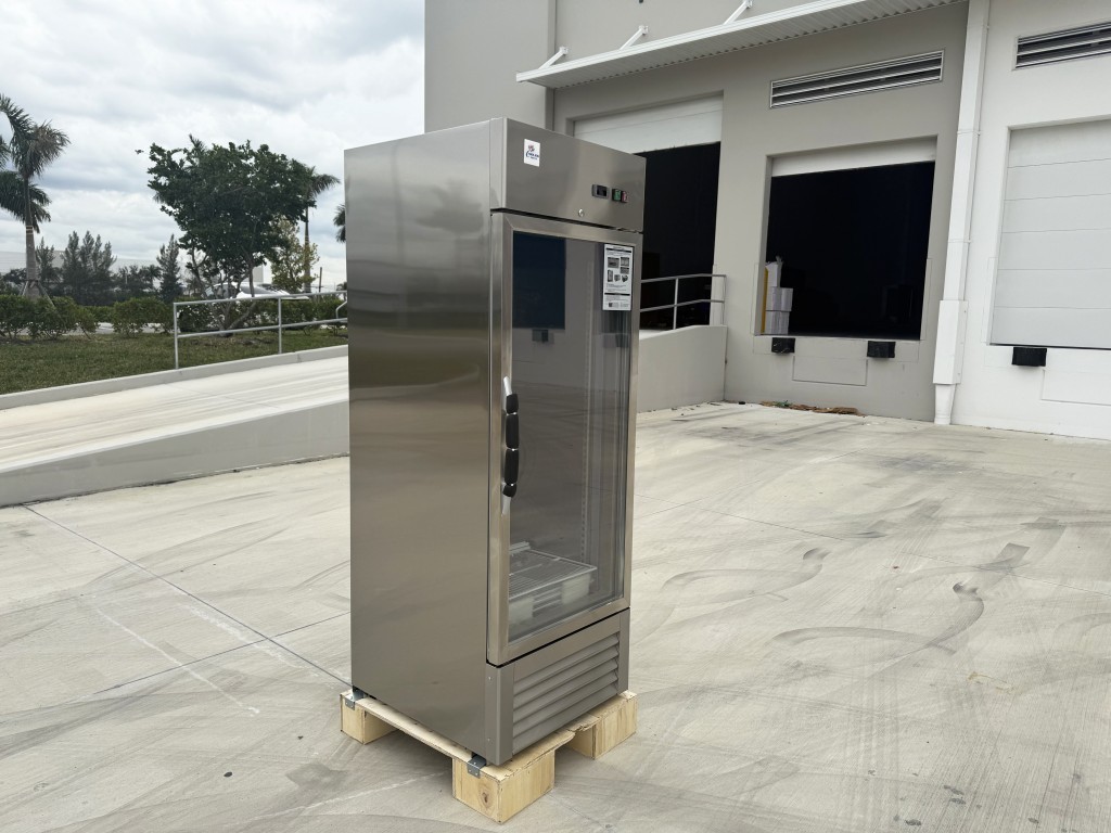 NEW 529L Commercial Refrigerator Stainless Steel Cooler Merchandiser NSF ETL