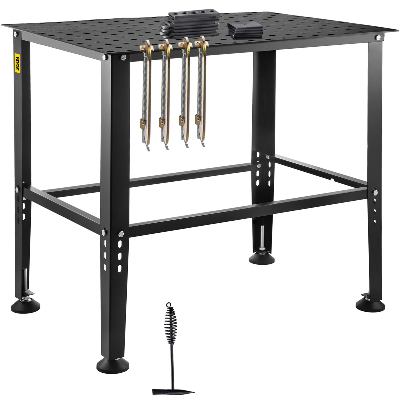 VEVOR Welding Table 36″x24″ 800LBS Welding Table with Multiple Fixture Holes