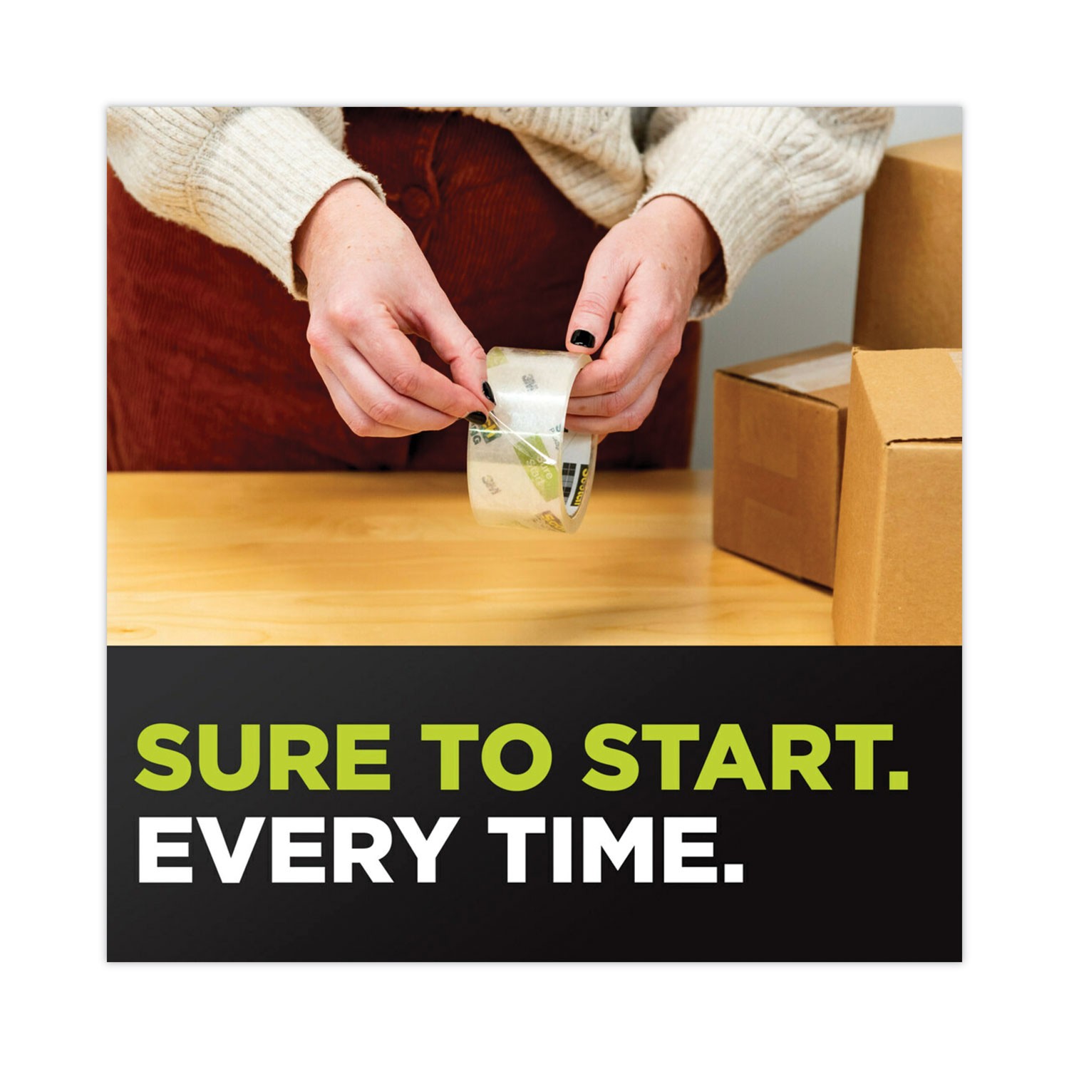 Scotch? Sure Start Refill Rolls for DP1000 Easy Grip Tape Dispenser, 1.88 x 900,