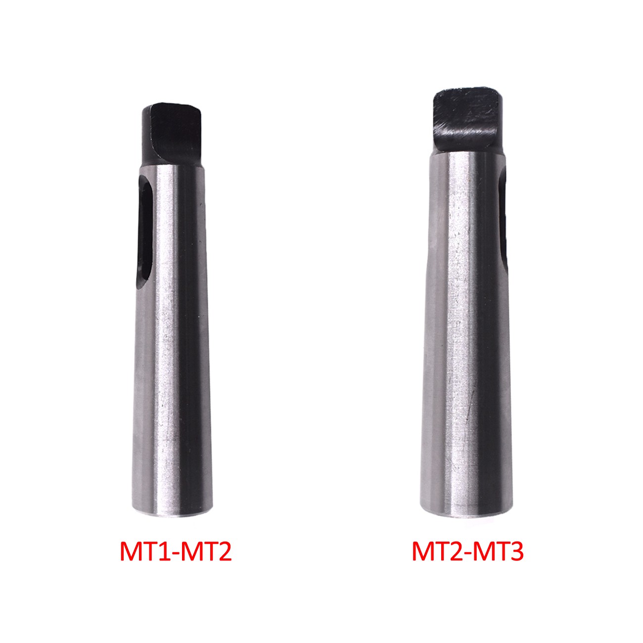 2pcs MT1-MT2 MT2-MT3 Morse Taper Adapter Reducing Drill Chuck Sleeve