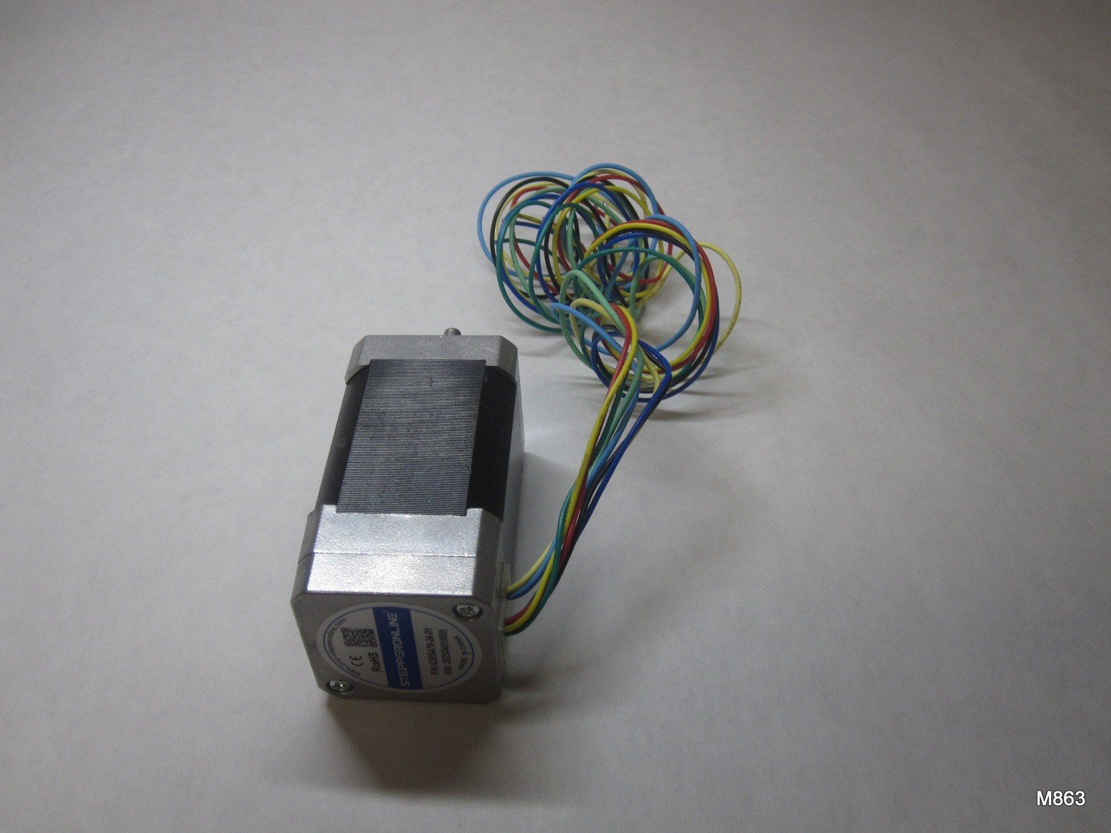 STEPPERONLINE Brushless DC Motor 42BSA78 24V 3000RPM 0.24Nm 75W 4.8A 42x78mm