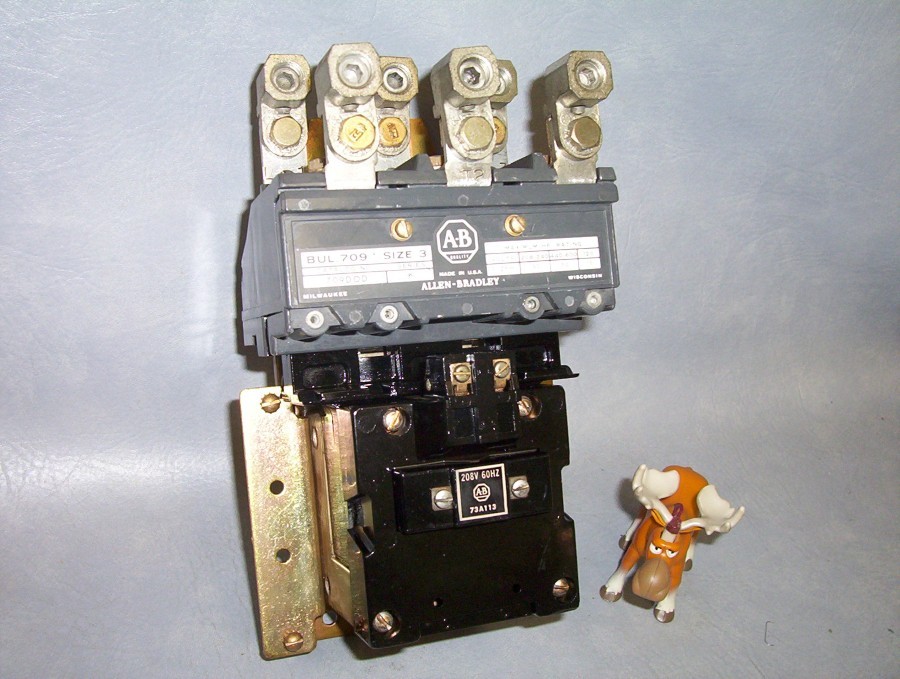 709DOD Allen Bradley Size 3 Contactor 709DOD 208V Coil