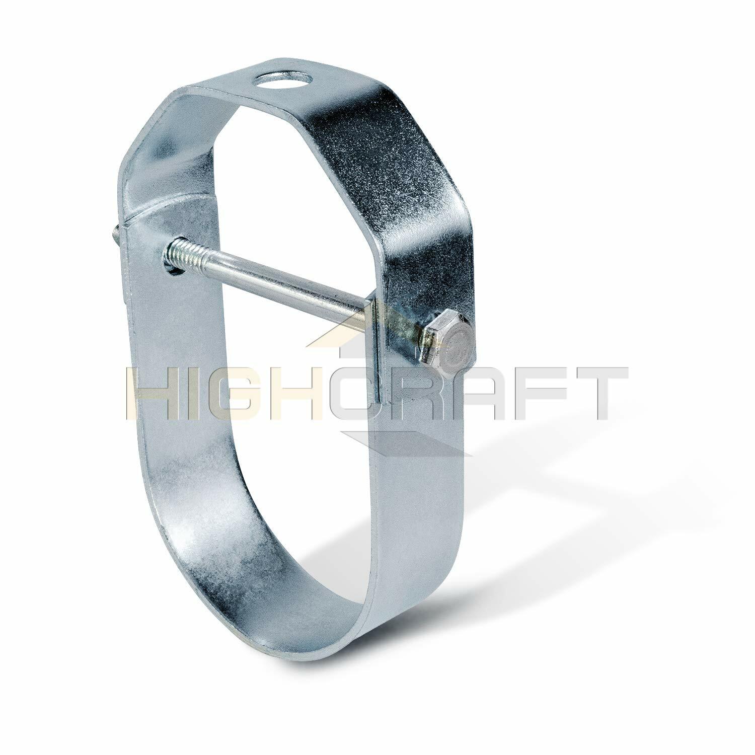 Highcraft 2-1/2″in-18″in Clevis Pipe Hanger Standard Galvanized Steel Single Pcs