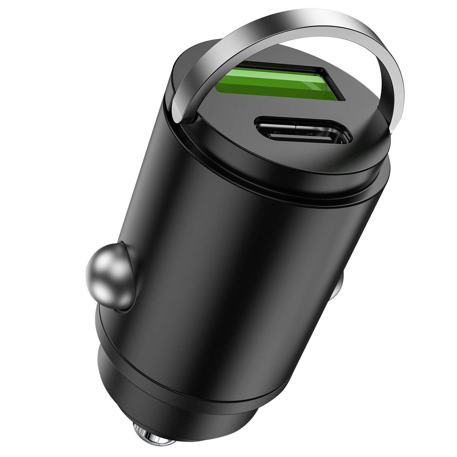 100W Fast Car Charger Adapter,Dual USB C PD & QC3.0 Port for iPhone 15/14/13