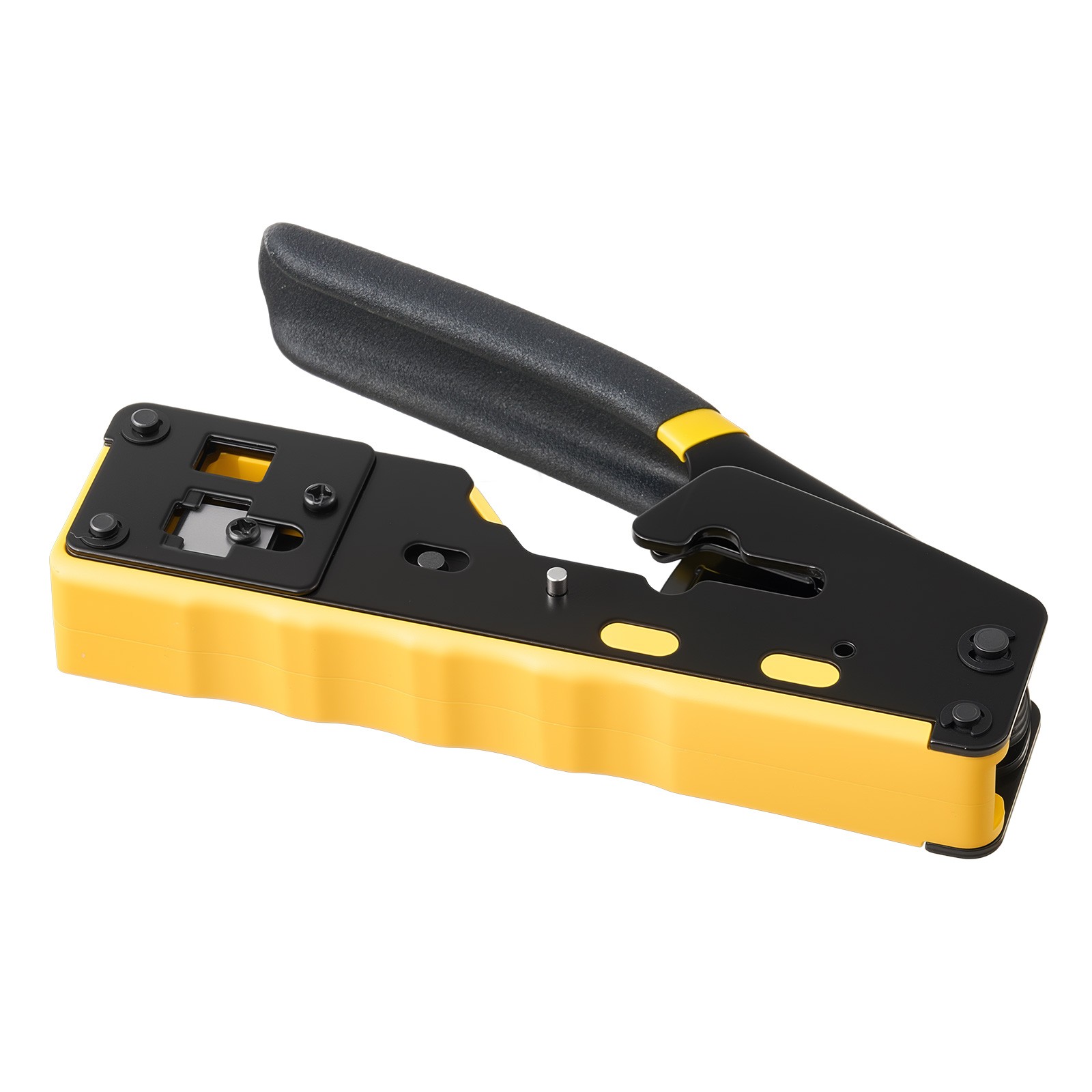 Uimoso Crimping Tool for RJ45/RJ11/RJ12 4/6/8-Pin Modular Connectors