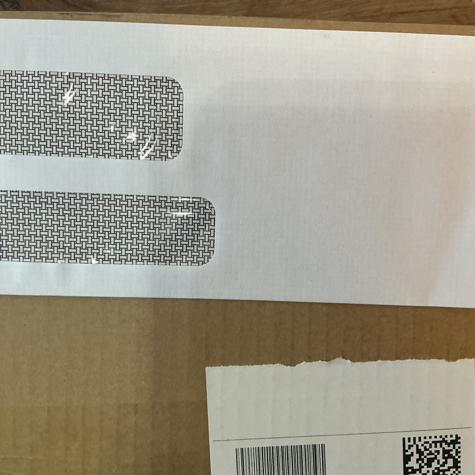500#9 Double Window Security Envelopes, NO.9 Self Seal White Envelopes Design…