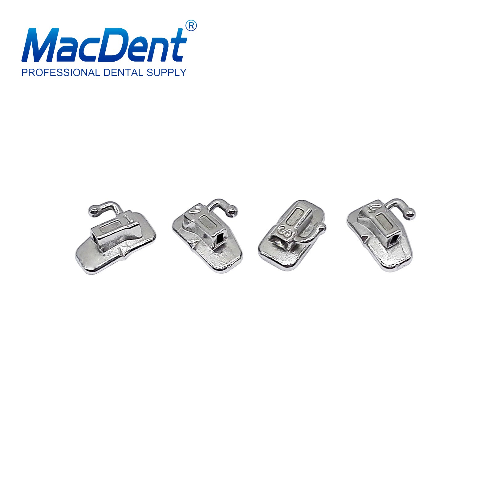 50Sets/pack Dental Orthodontic Buccal Tube 1st 2nd Molar Tube Roth MBT 022/018