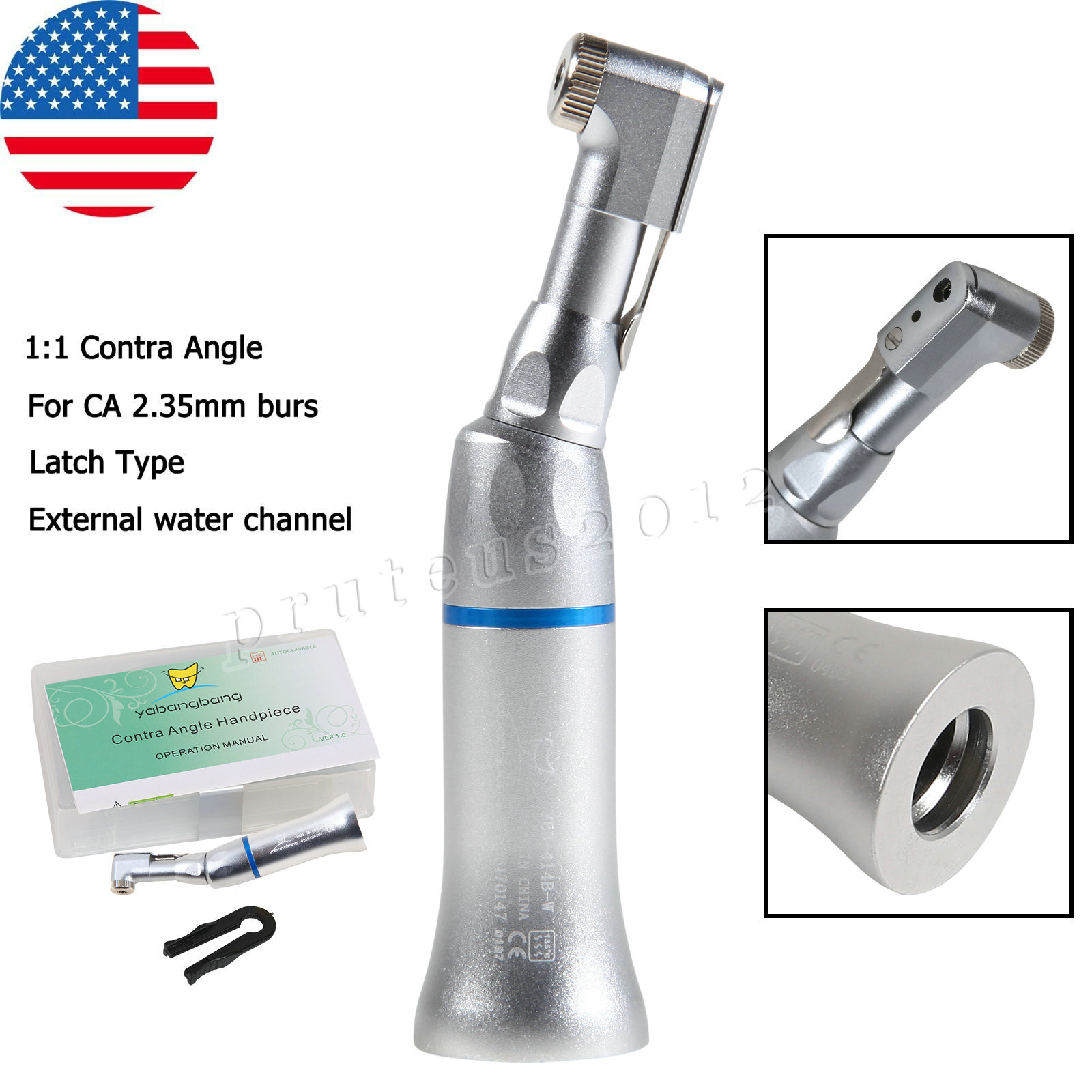 NSK Style Dental High/Low Speed Turbine Handpiece 2/4H Contra Angle Air Motor