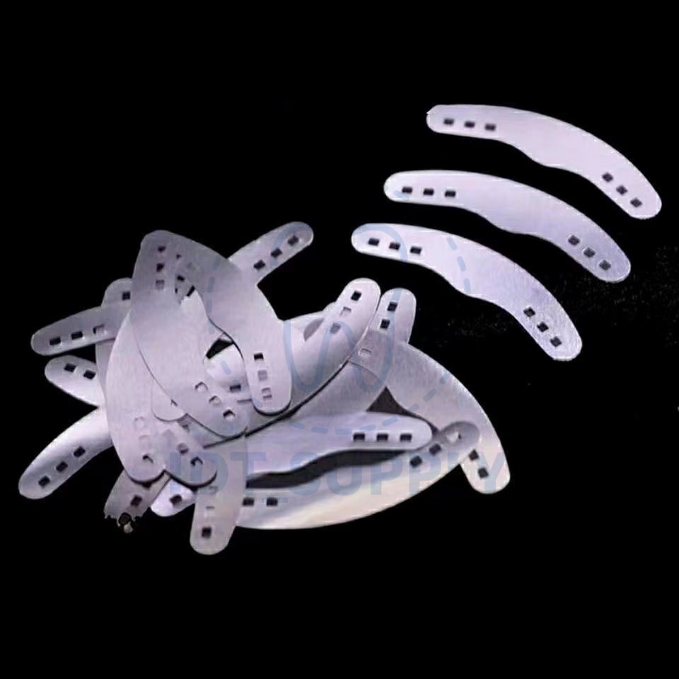 Dental Metal Matrix Bands 20 Pcs Perforated Small Medium Large Restoration
