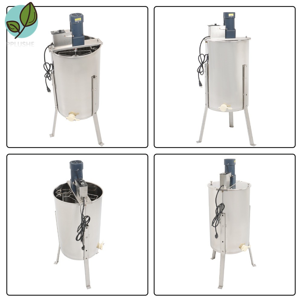 Electric Honey Extractor Stainless Steel Power Extractor 3 Frames 140W 1300RPM