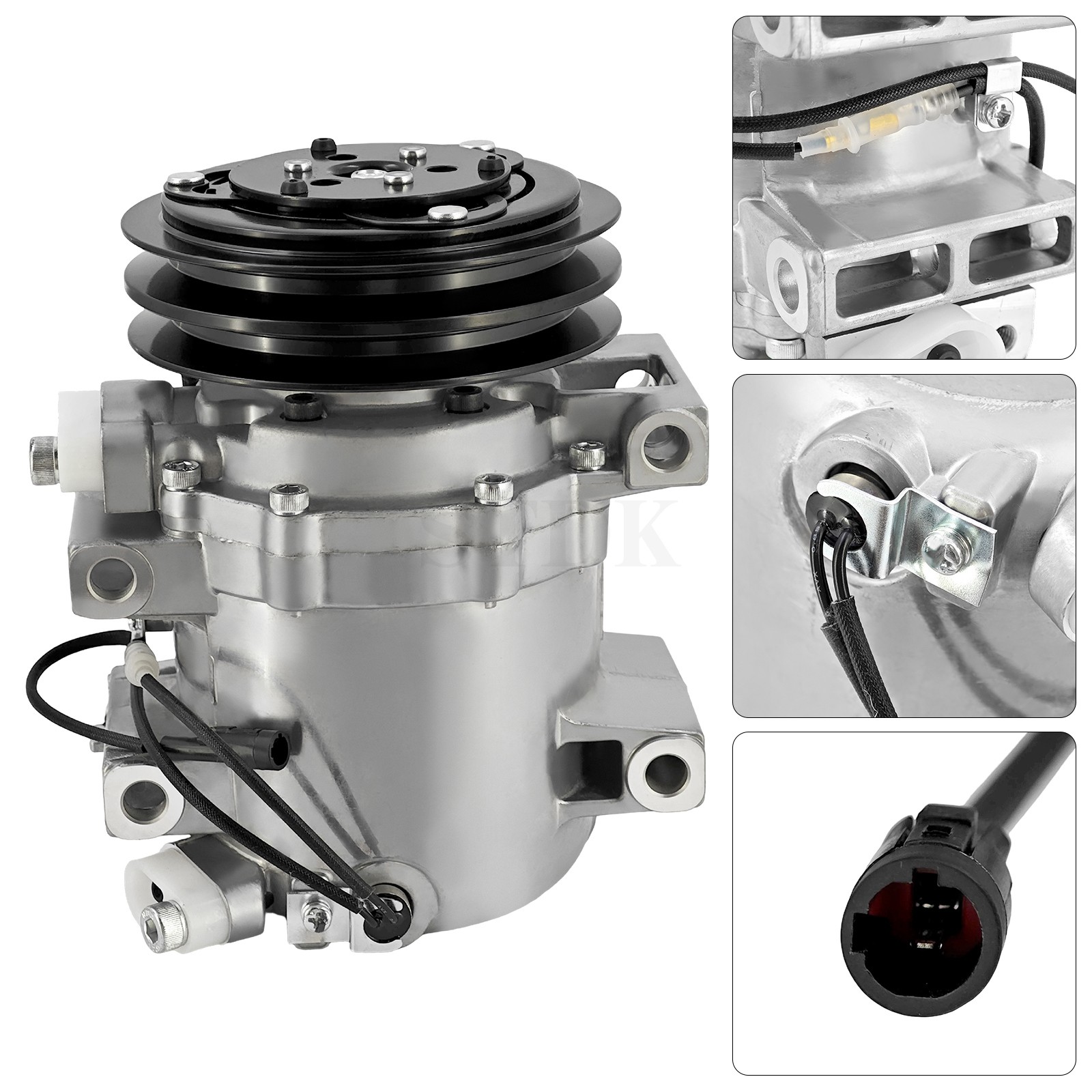 A/C Compressor Replacement Fits For Isuzu D-MAX Pickup 2.5L 3.0L TD 8973694150