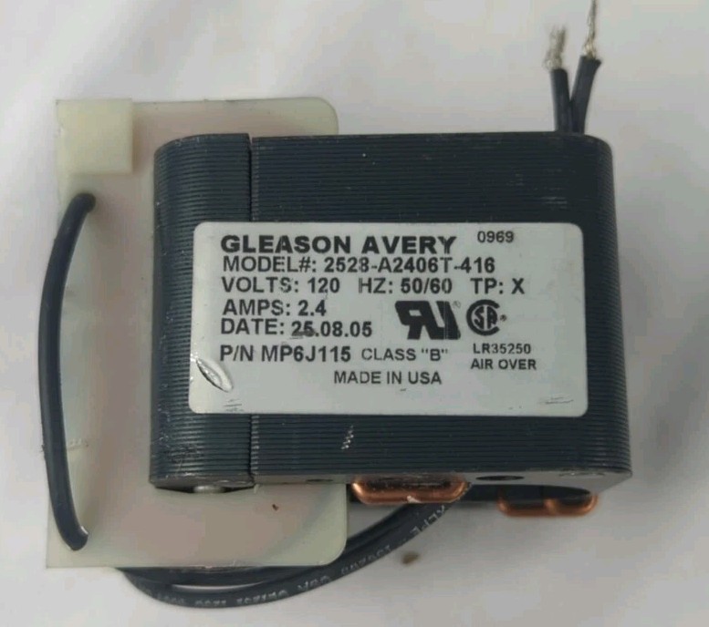 Gleason Avery Coil MP6J115 120v 50/60 hz 2.4a Stenner Pump 2528-A2406T Made 2025