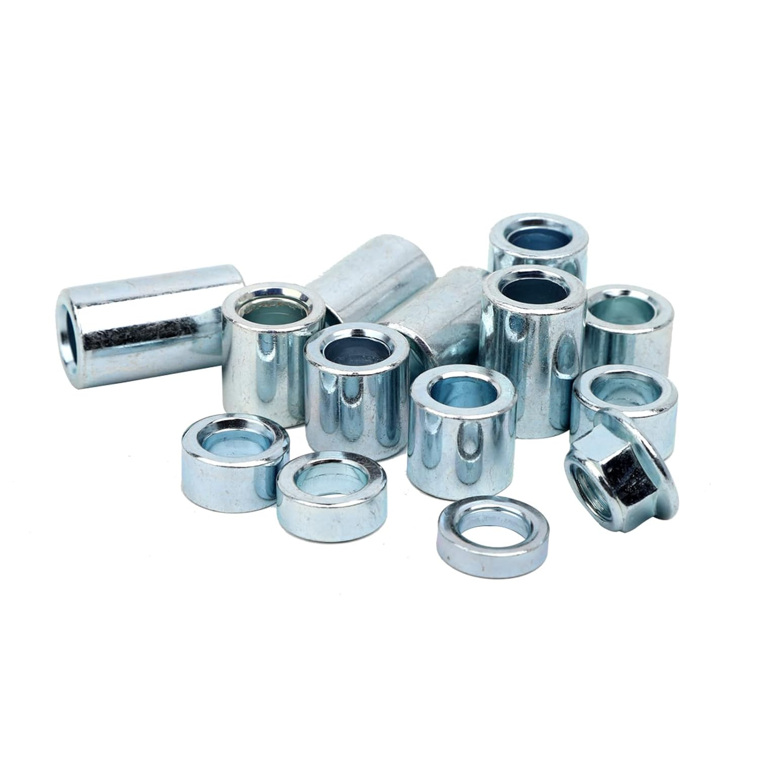 13Pcs M12 Industrial Steel Spacer Sleeve Bushings Fit for 12Mm Classic