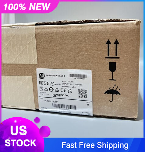 2711P-T15C22D9P Ser B PanelView Plus 7 Controlled Terminal New Sealed In Box